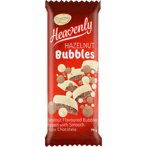 Heavenly Hazelnut Bubbles Slab 90g