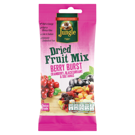 Jungle Berry Burst Dried Fruit Mix 40g