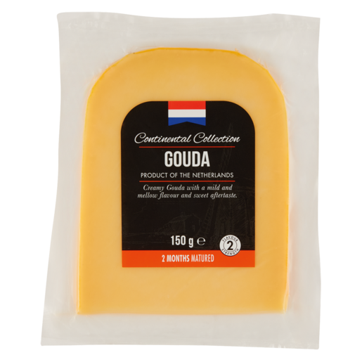 Continental Young Dutch Gouda Cheese Pack 150g