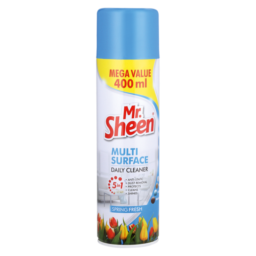 Mr. Sheen Multi-Surface Spring Fresh Scented Daily Cleaner 400ml