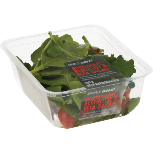 Simply Great Butternut/ Beetroot & Feta Salad 250g