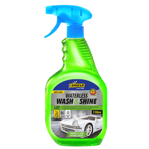 Shield Waterless Wash-n-Shine Car Shampoo 1L