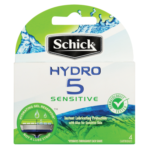 Schick Hydro 5 Sensitive Blades 4 Pack