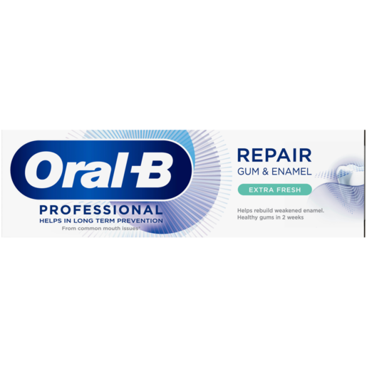 Oral-B Extra Fresh Gum & Enamel Repair Toothpaste 75ml