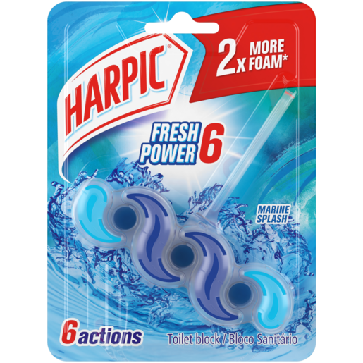 Harpic Marine Splash Toilet Block 35g