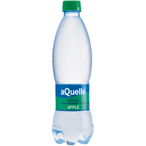 aQuellé Apple Flavoured Sparkling Water 500ml