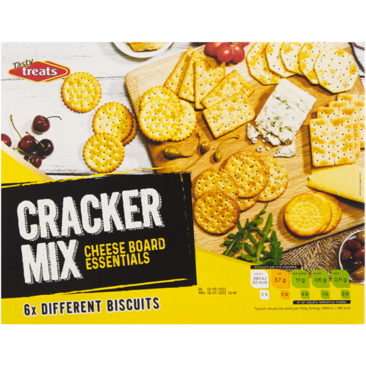Tasty Treats 6 Cracker Mix 400g