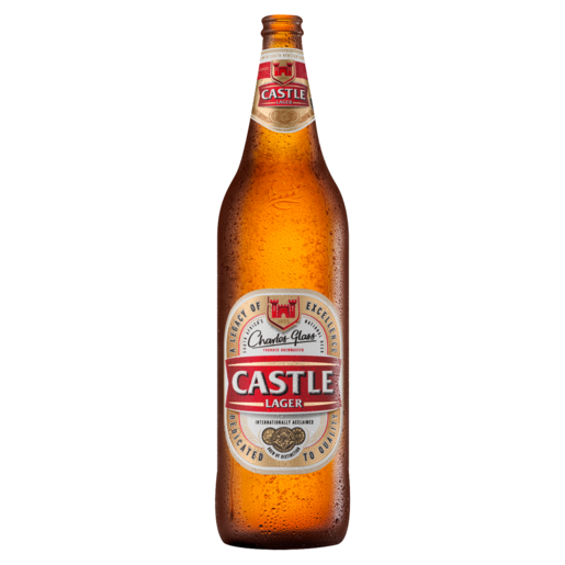 Castle Lager Beer Bottle 1L