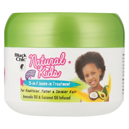 Black Chic Natural Kids Avo & Coconut 5-In-1 Treatment 125ml