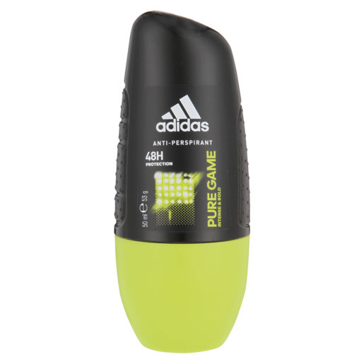 Adidas Pure Game Mens Anti-Perspirant Roll-On 50ml