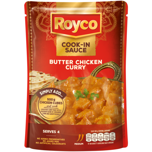 Royco Butter Chicken Curry Cook-In Sauce 400g
