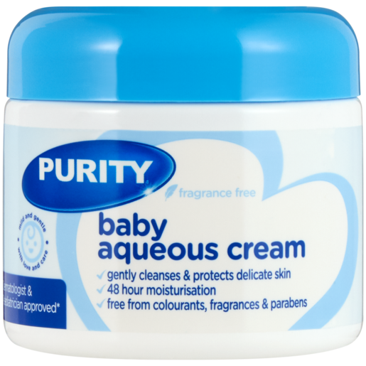 PURITY Essentials Fragrance Free Baby Aqueous Cream 325ml