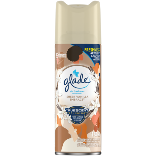 Glade Secrets Sheer Vanilla Embrace Air Freshener 180ml 