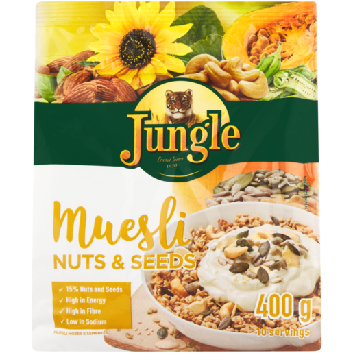 Jungle Nuts & Seeds Muesli 400g