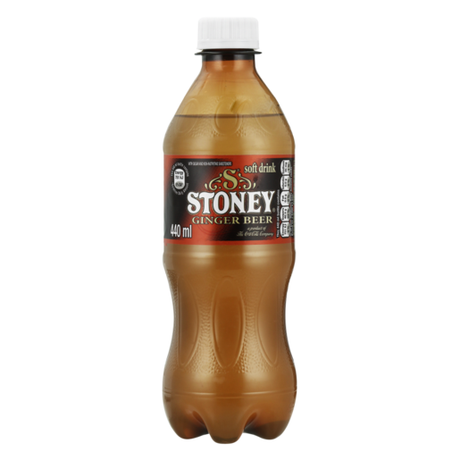 Stoney Ginger Beer Original Soft Drink Bottle 440ml