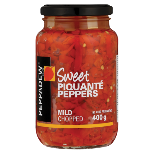Peppadew Chopped Mild Piquanté Peppers 400g