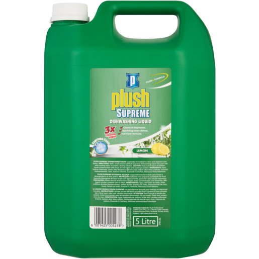 Plush Supreme Dishwashing Liquid 5L