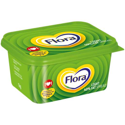 Flora Light 40% Fat Spread Tub 1kg