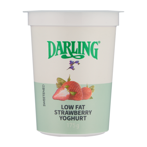Darling Strawberry Flavoured Low Fat Yoghurt 175g