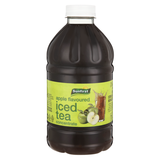 Sunfirst Apple Flavoured Iced Tea Concentrate 1L