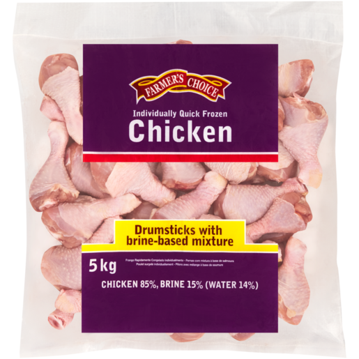 Farmer's Choice Frozen Chicken Drumsticks 5kg 
