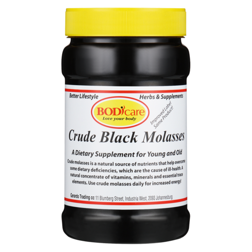 Bodicare Crude Black Molasses Supplements 500g