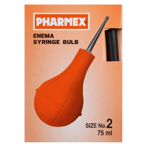 Pharmex Size 2 Enema Syringe Bulb