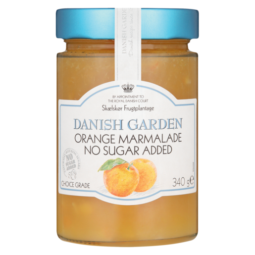 Danish Garden No Sugar Orange Marmalade 340g