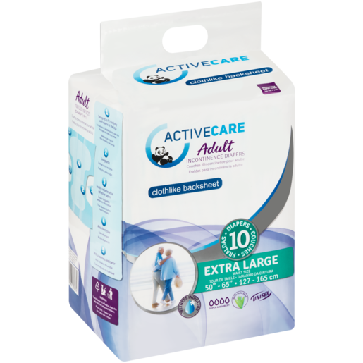 Active Care Extra Large Adult Protective Diapers 8 Pack