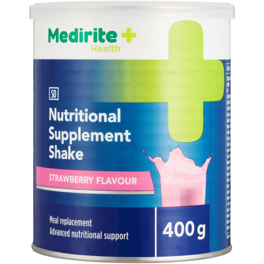 Medirite Pharmacy Strawberry Nutritional Supplement 400g