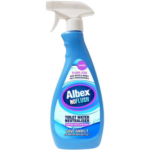 Albex No Flush Toilet Water Neutraliser 500ml