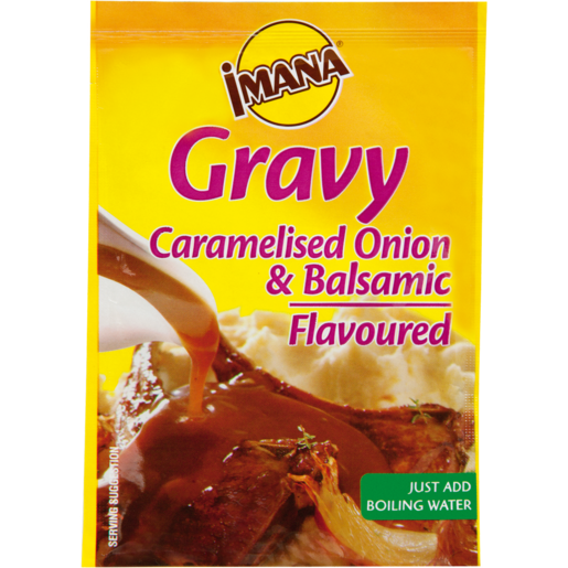 Imana Caramelised Onion & Balsamic Flavoured Instant Gravy 34g
