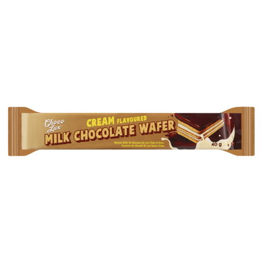 Choco Lux Cream Flavoured Milk Chocolate Wafer 40g