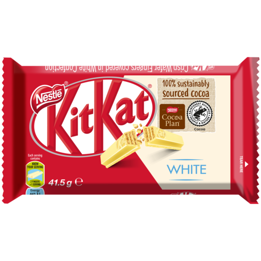 KitKat 4 Finger White Chocolate Bar 41.5g