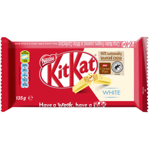 KitKat 11 Finger White Chocolate Bar 135g