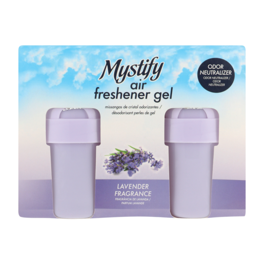 Mystify Lavender Fragrance Air Freshener Gel 2 Pack