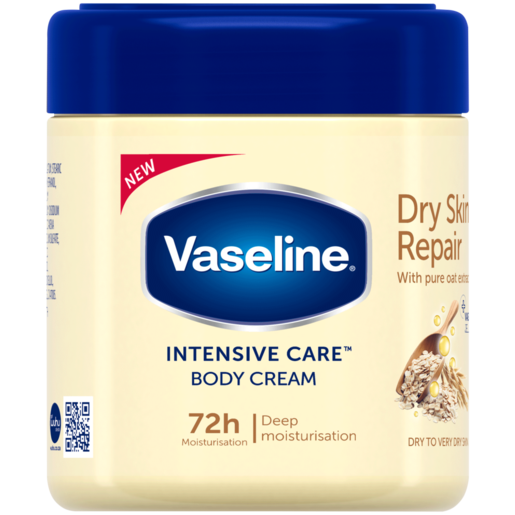 Vaseline Intensive Care Dry Skin Repair Body Cream 400ml