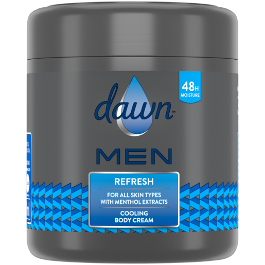 Dawn Men Refresh Cooling Body Cream 400ml