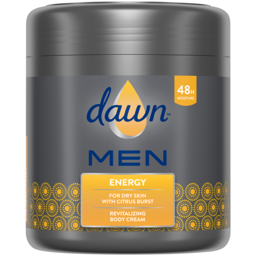 Dawn Men Energy Revitalising Body Cream 400ml