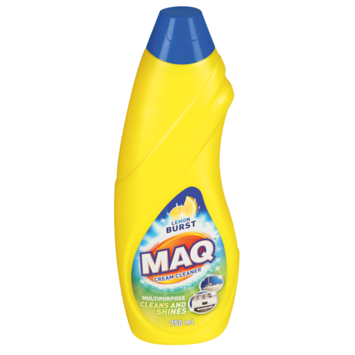 MAQ Lemon Burst Multipurpose Cream Cleaner 750ml