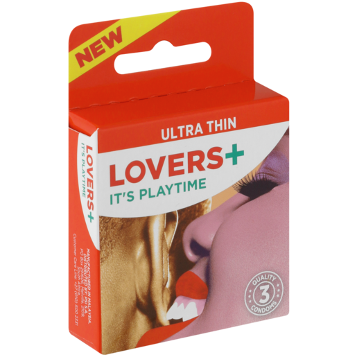 Lovers Plus Ultra Thin Condoms 3 Pack