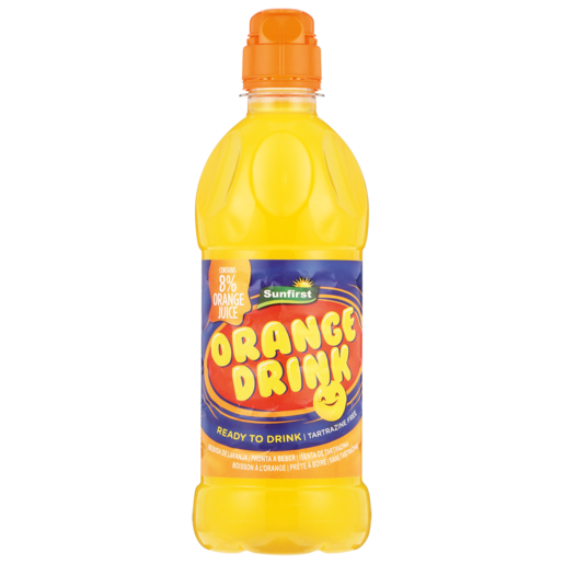 Sunfirst Orange Drink Squash 500ml