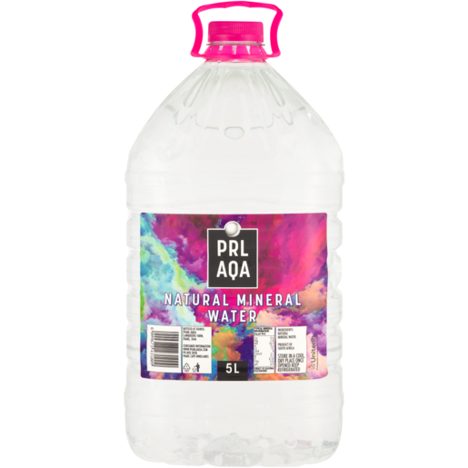 Pearl Aqua Natural Mineral Still Water 5L