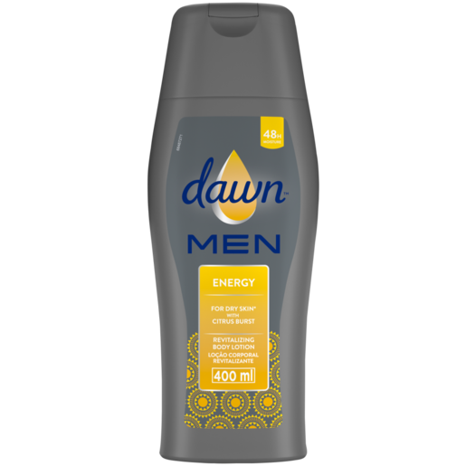 Dawn Men Energy Revitalising Body Lotion 400ml | Body Lotion ...