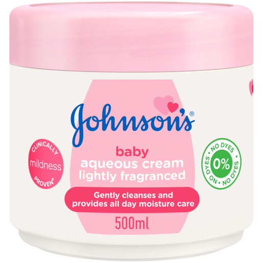 Johnson's Light Fragranced Aqueous Cream 500ml