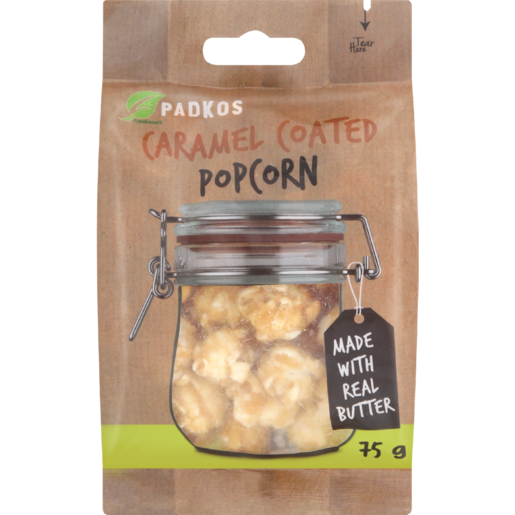 Padkos Caramel Coated Popcorn 75g