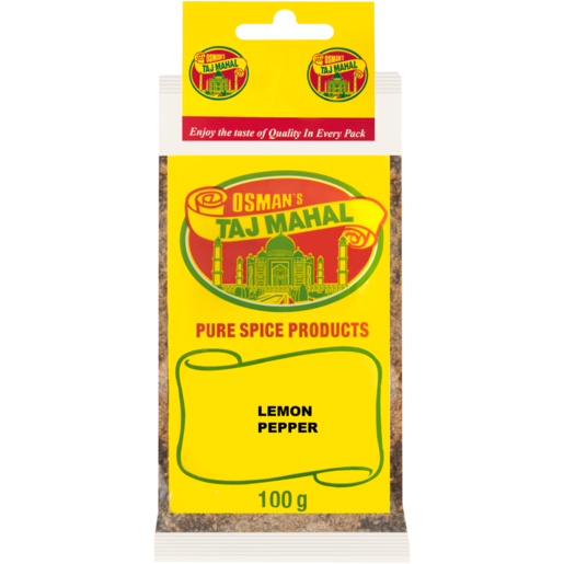 Osman's Taj Mahal Lemon Pepper Spice 100g