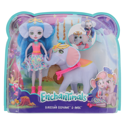 Enchantimals Ekaterina Elephant Dolls 