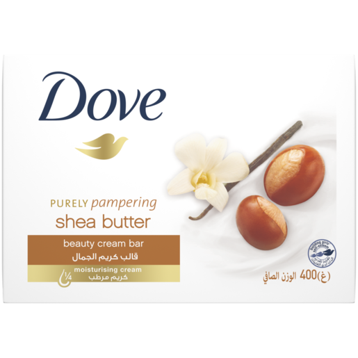 Dove Purely Pampering Shea Butter Beauty Cream Bar Soap 4 x 100g