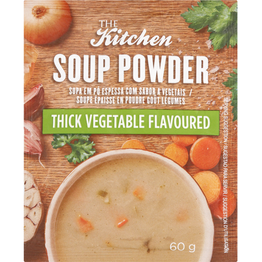 The Kitchen Soup Powder Thick Vegetable Flavoured 60g